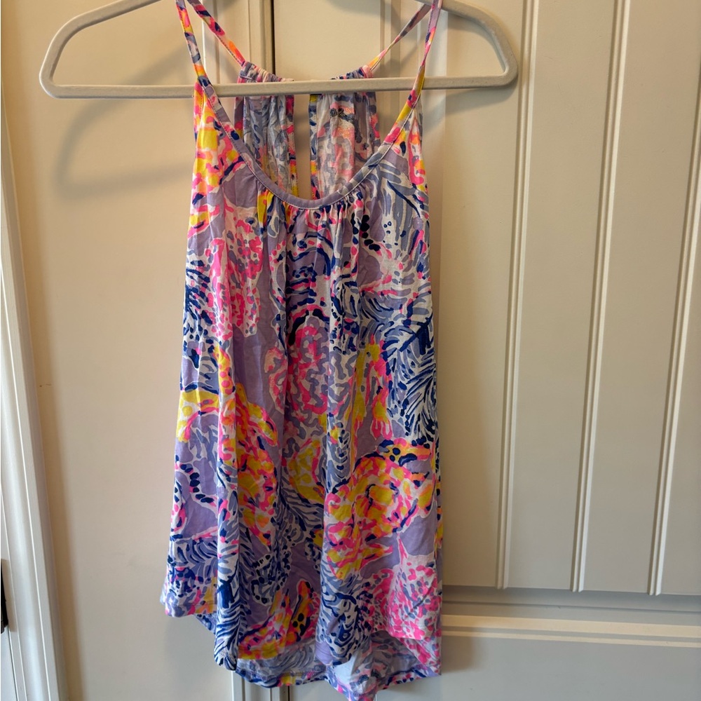 Lilly Pulitzer Lacy Tank - size MEDIUM